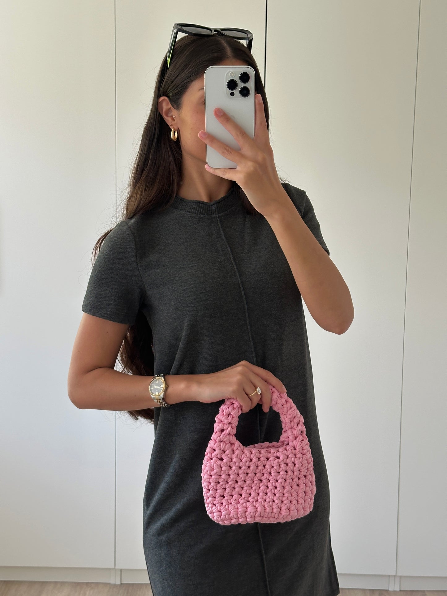 Handgemachte Häkeltasche