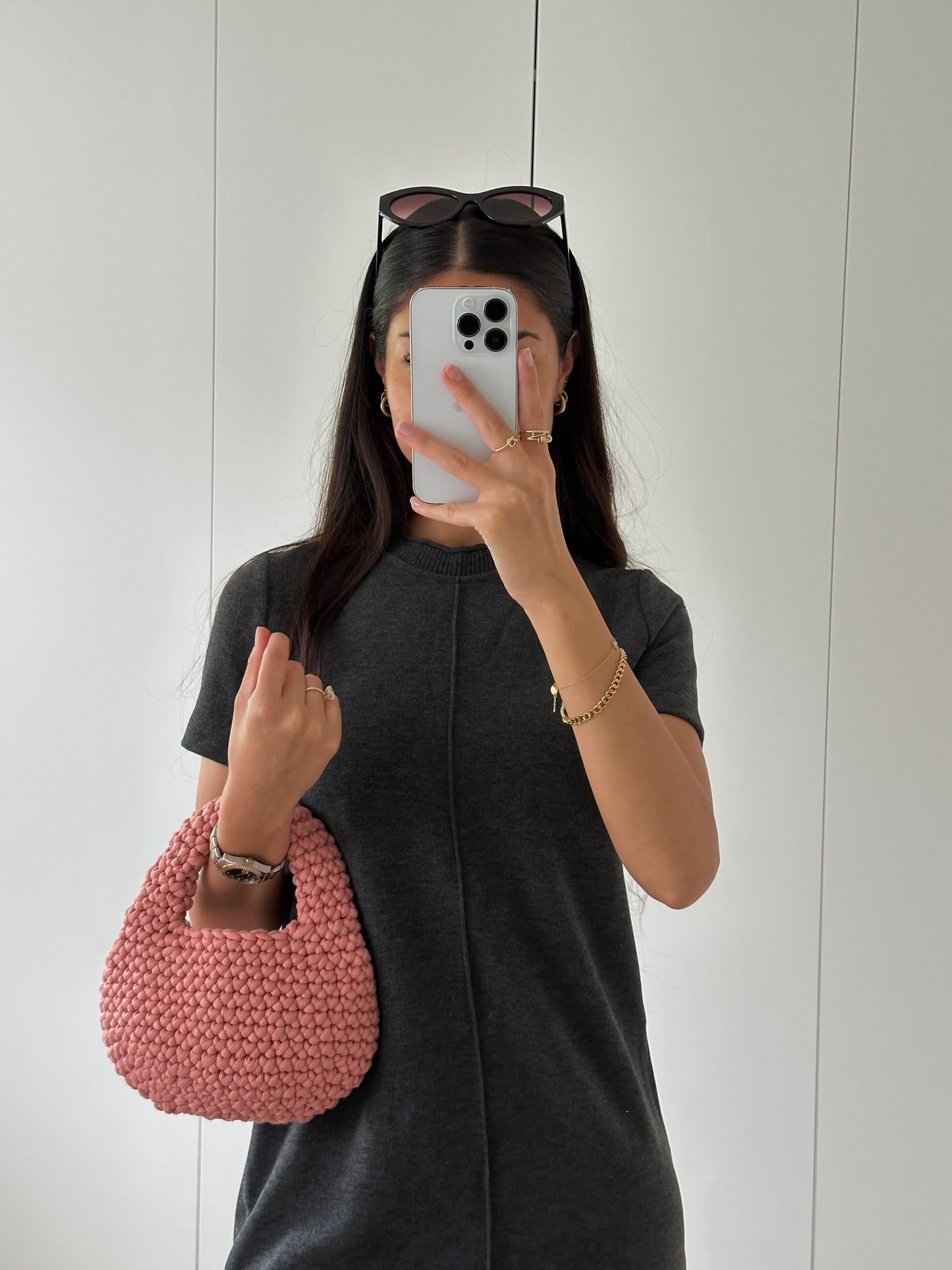 Handgemachte Häkeltasche