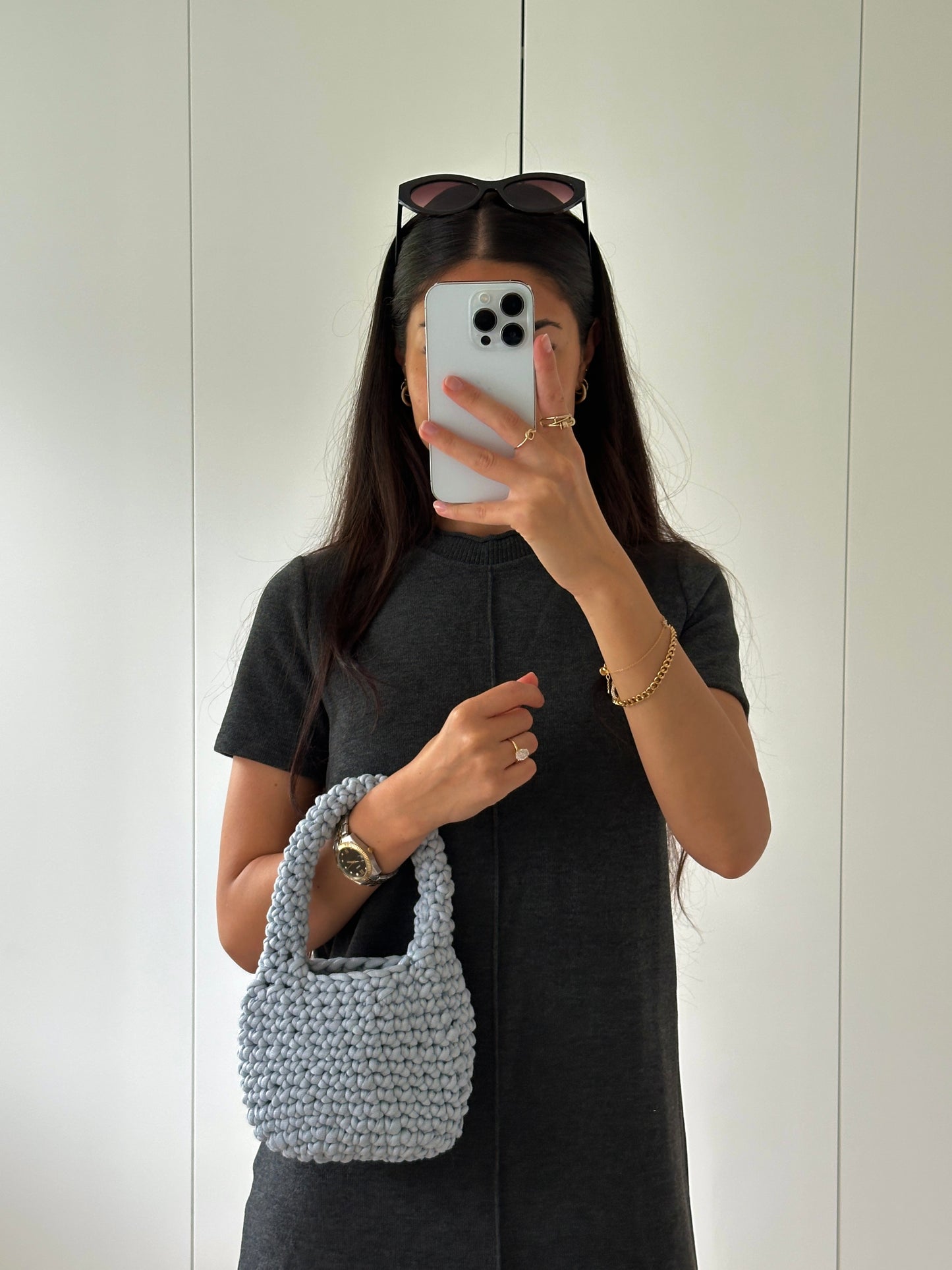 Handgemachte Häkeltasche
